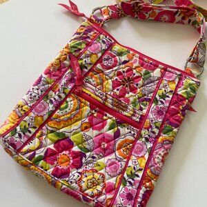 Vera Bradley Hipster Crossbody‎ Bag in Clementine Retired Pattern